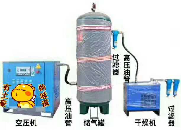 空压机安装效果图